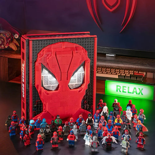 Super Hero Bricks - Spidey Book