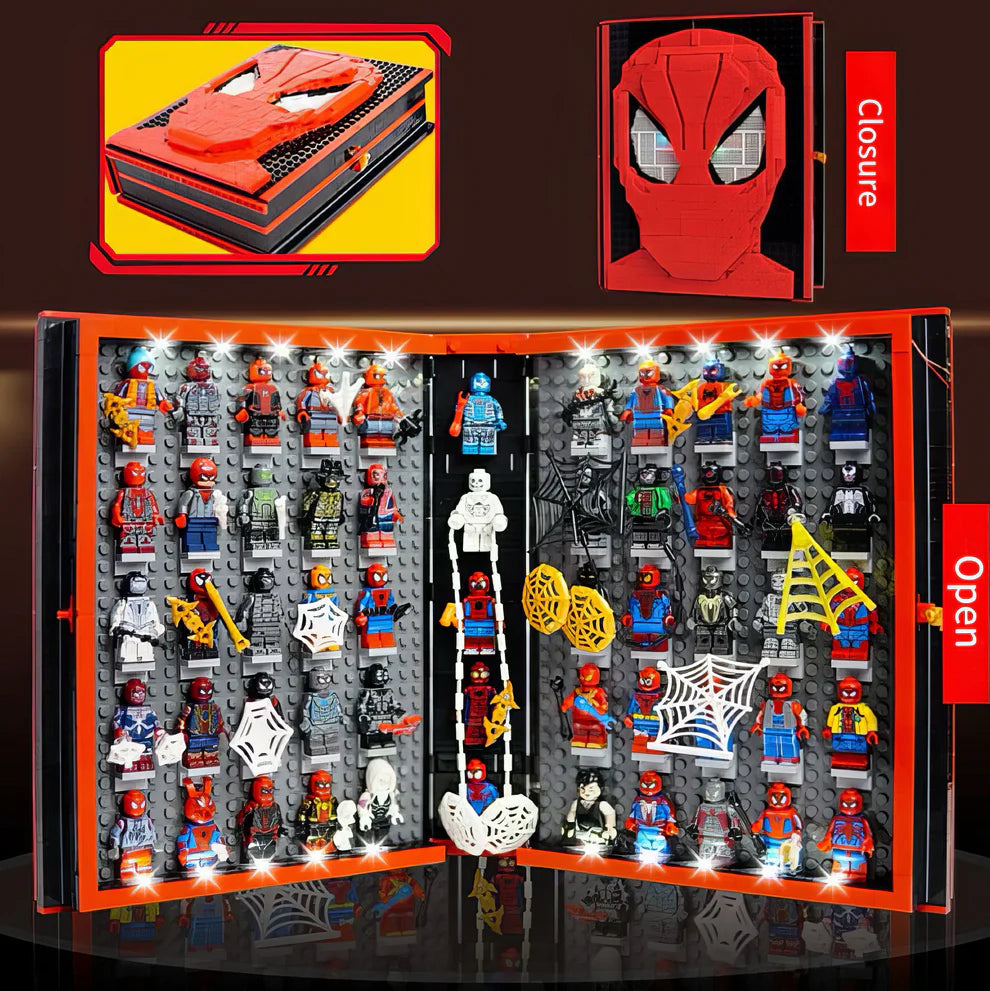 Super Hero Bricks - Spidey Book